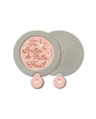 Miroir de sac et étui Tu brilles de mille feux multicolore - D.6,5 cm