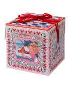 Set cadeau corps et deux dés Cath Kidston (Christmas journey) multicolore - 10 x 10 cm