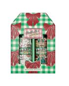 Emporium meerkleurige baddouchegel en badzout cadeauset - 100 ml/100 g