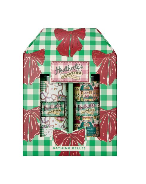 Set de regalo Emporium de gel de ducha y sal de baño multicolor, 100 ml/100 g