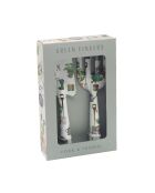 Set van 2 meerkleurige tuingereedschappen met groene vingers - 15 x 20 cm