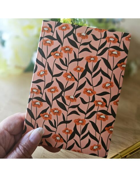 Carnet de notes A6 A6 Floral A multicolore - 10,5 x 15 cm