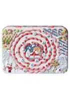 Coffret métal mains lèvres et jeux C. Kidston (Christmas journey) multicolore - 15 x 10 cm