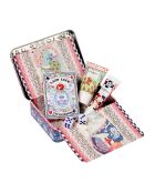 Coffret métal mains lèvres et jeux C. Kidston (Christmas journey) multicolore - 15 x 10 cm