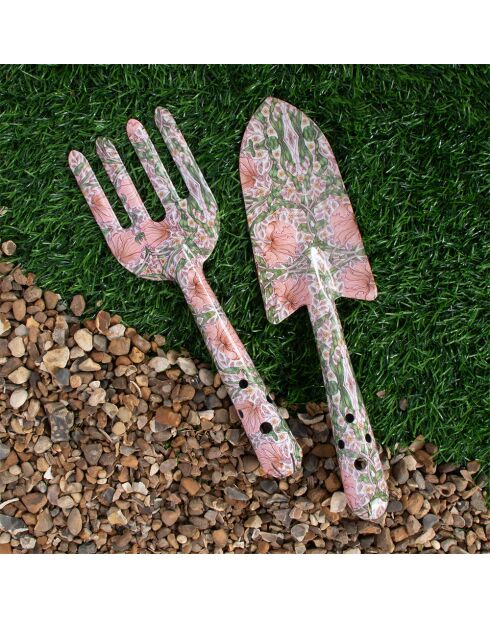 Set di 2 attrezzi da giardino Pimpernel multicolore - 15 x 20 cm