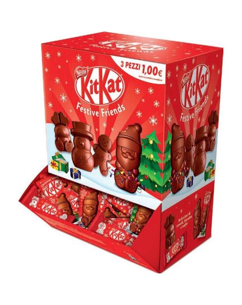 Mini-Weihnachtsmann-Set Kat 1 kg (ca. 90 Stück)