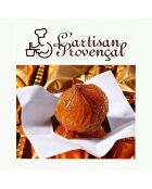 Scatola da 16 castagne glassate piegate in alluminio dorato - 270g
