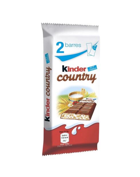 Kinder Country 47 g - alle 24 Kisten