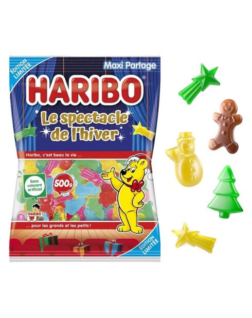 Christmas The Winter Show HARIBO - sacchetto da 500 g