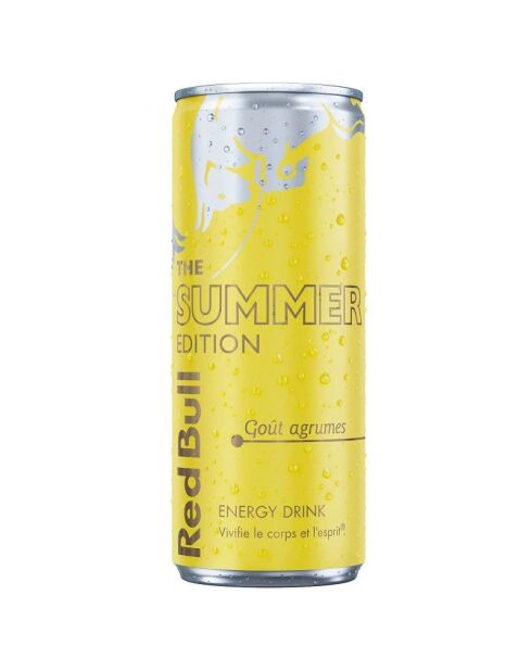 Red Bull Citrus Sommerausgabe 25 cl - 24 Schachteln