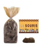 Souris caramel enrobées chocolat au lait - sachet de 500g