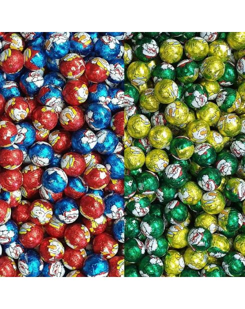 Palline di Natale al cioccolato - sacchetto da 1 kg