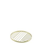 Dessous de plat doré - 19.5x19.5x1cm