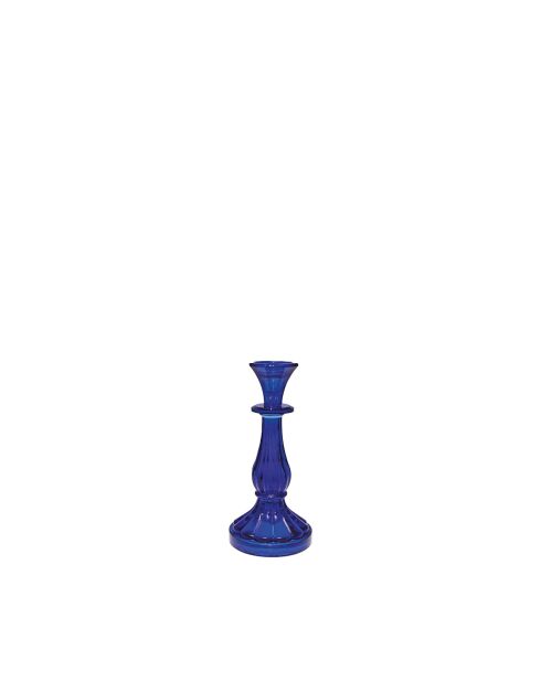 Chandelier petit modèle bleu - 10x10x21cm