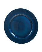 Dessous d'assiette bleu - 33x33x2cm