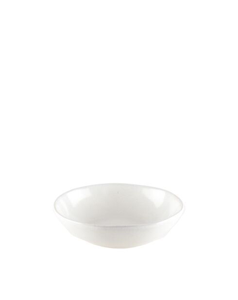 Assiette creuse blanche - 18.7x10x5cm