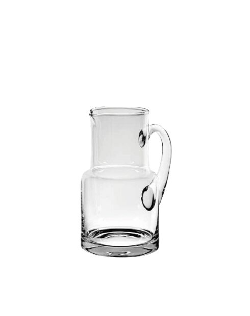 Pichet en verre 1.2l transparent - 10x10x21cm