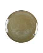 Assiette plate kaki - 28.5x21.5x2.9cm