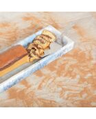 Masa de tarta plateada, 21 x 5,6 x 4,5 cm