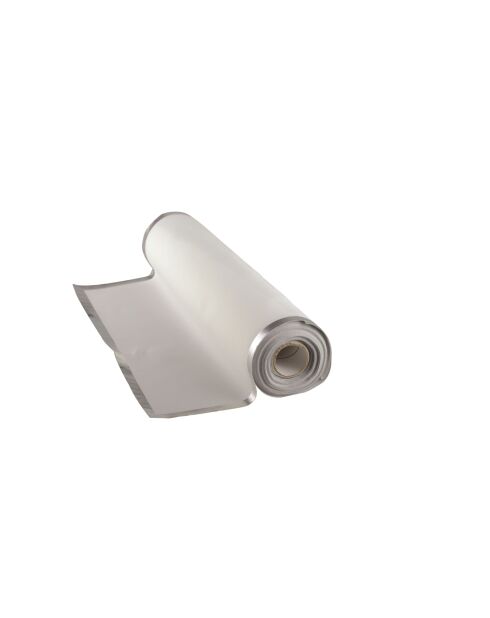 Dessous d'assiette jetables rouleau 32 pièces blanc et argenté - 31.5x45x1cm