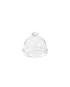 Lot de 6 cadeaux d'assiette diamants transparents - 5.5x5.5x6.5 cm