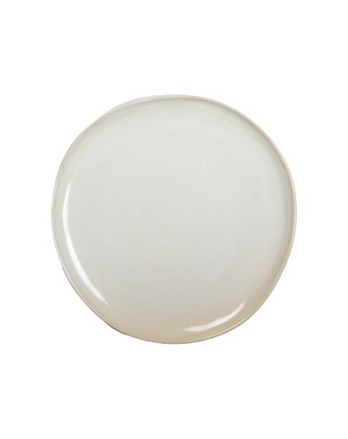 Assiette plate blanche - 27x27x2.2cm