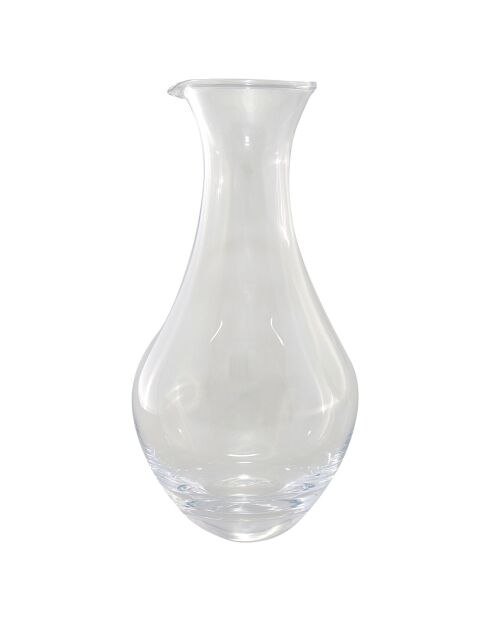Pichet bec verseur transparent - 16x16x27cm