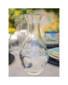 Pichet bec verseur transparent - 16x16x27cm