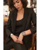 Pulsera Alba Black Velvet