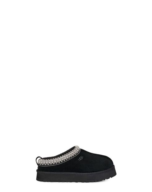 Zapatillas Tazza de piel negra