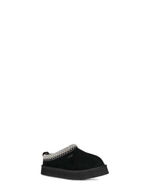Zapatillas Tazza de piel negra