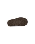Zapatillas Tazza de piel en bronce claro