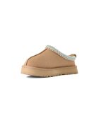 Pantoffeln Tazza Sand aus Leder