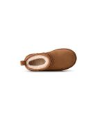 Bottines en cuir Classic Ultra Mini Platform châtaigne