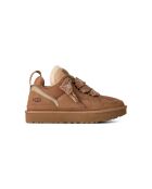 Sneakers Lowmel in pelle castagna