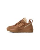Sneakers Lowmel in pelle castagna