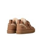Sneakers Lowmel in pelle castagna