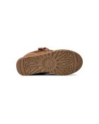 Sneakers Lowmel in pelle castagna