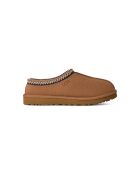 Pantofole Tasman II in pelle castagna