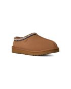 Pantofole Tasman II in pelle castagna