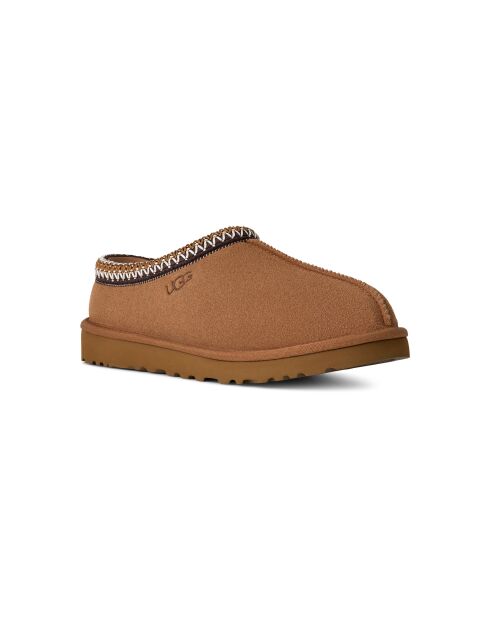 Zapatillas Tasman II de piel castaña
