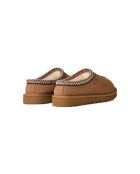 Pantofole Tasman II in pelle castagna