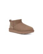 Bottines en cuir Ultra Mini caribou