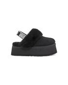 Mules Funkette in pelle nera
