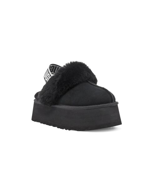 Mules Funkette de piel negra