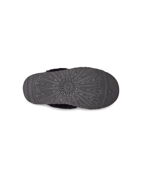 Mules Funkette in pelle nera
