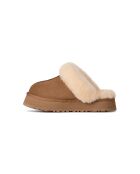 Pantoletten Chestnut Disquette aus Leder