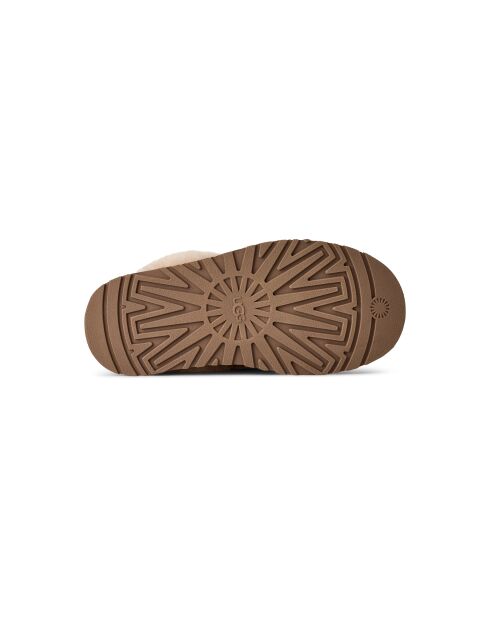 Pantoletten Chestnut Disquette aus Leder
