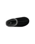 Pantofole Tasman II in pelle nera
