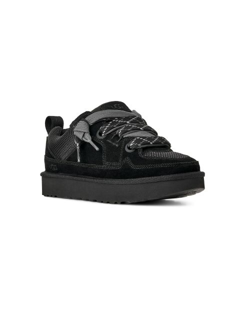 Zapatillas Lo Lowmel de piel negras